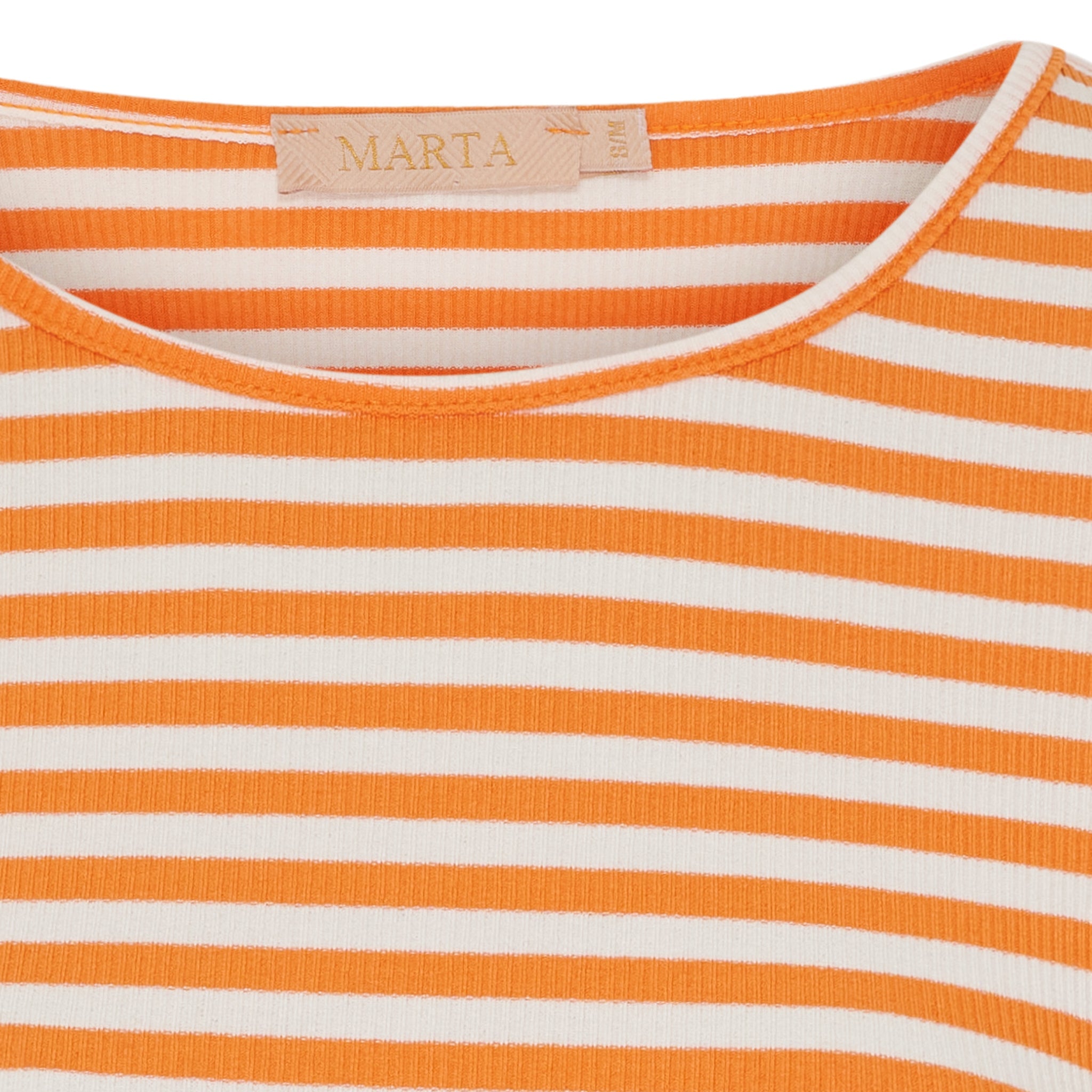 MARTA DU CHATEAU - BLUSE - JOSIANE 49066 - ARANCIO/GREGGIO