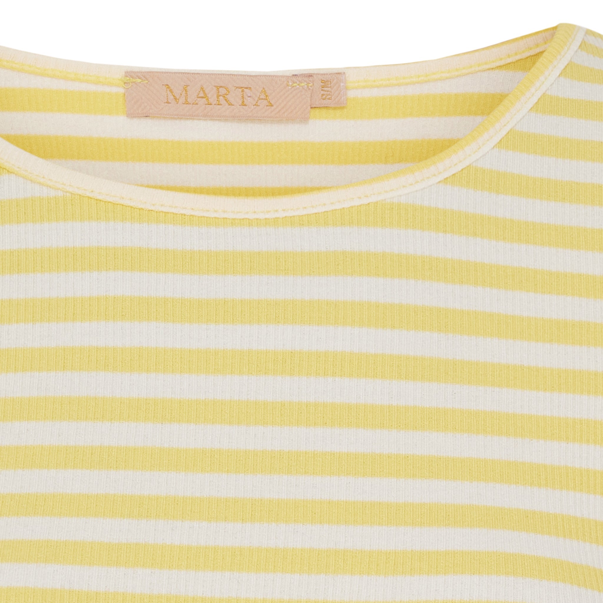 MARTA DU CHATEAU - BLUSE - JOSIANE 49066 - GIALLO/GREGGIO