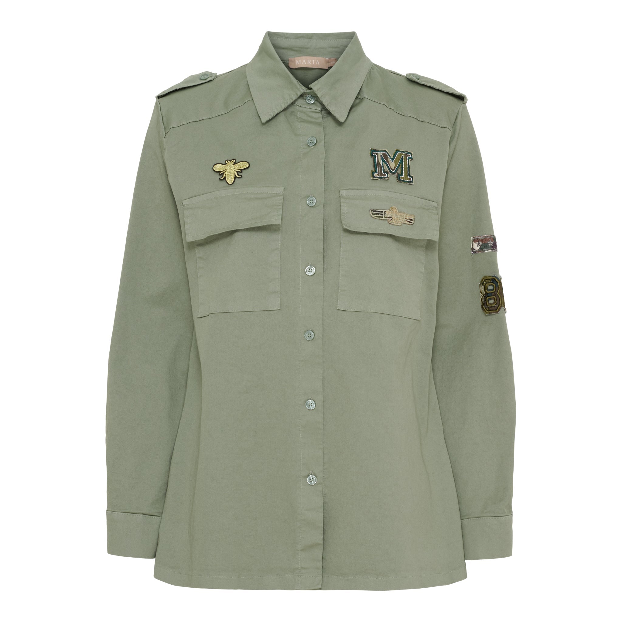 MARTA DU CHATEAU - JAKKE - MILLIE 5083 - MILITARY1011