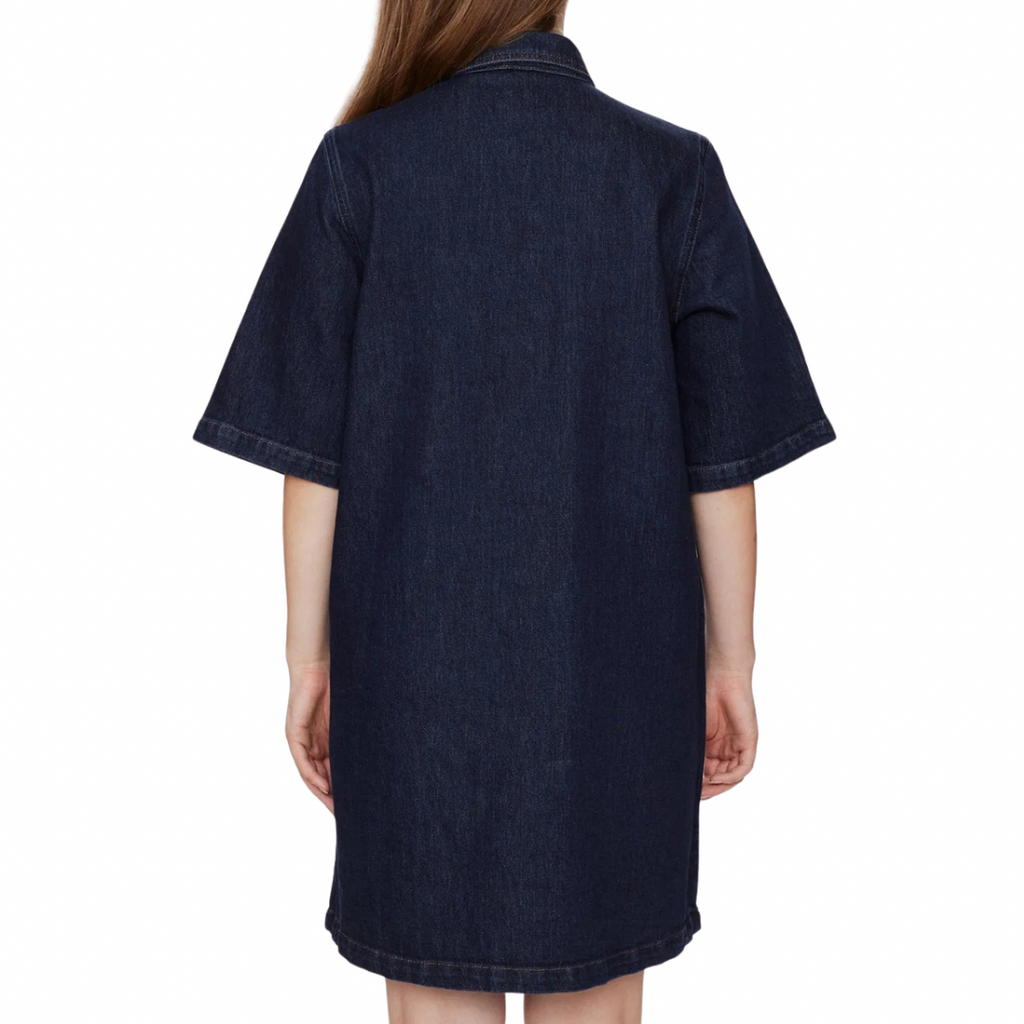 NÜMPH - DENIMKJOLE - LONDON 705192 - DARK BLUE DENIM