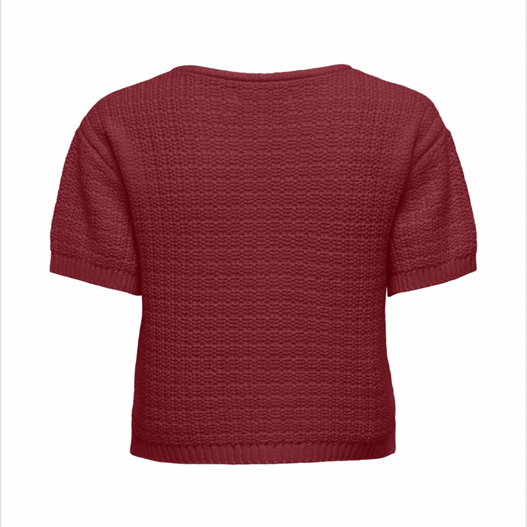 ONLY - CARDIGAN - KIEL BUTTON 15357616 - CABERNET