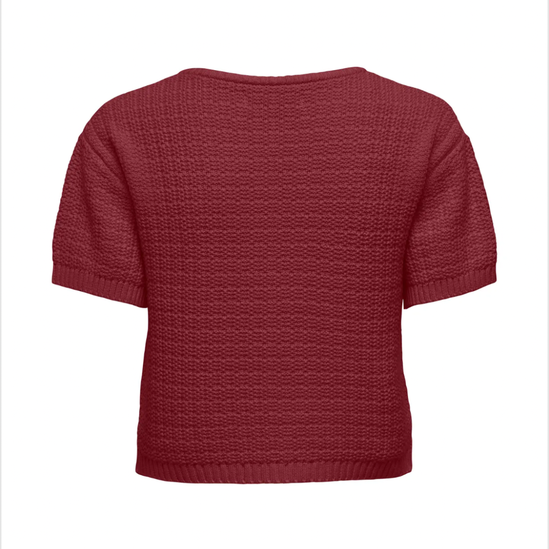 ONLY - CARDIGAN - KIEL BUTTON 15357616 - CABERNET