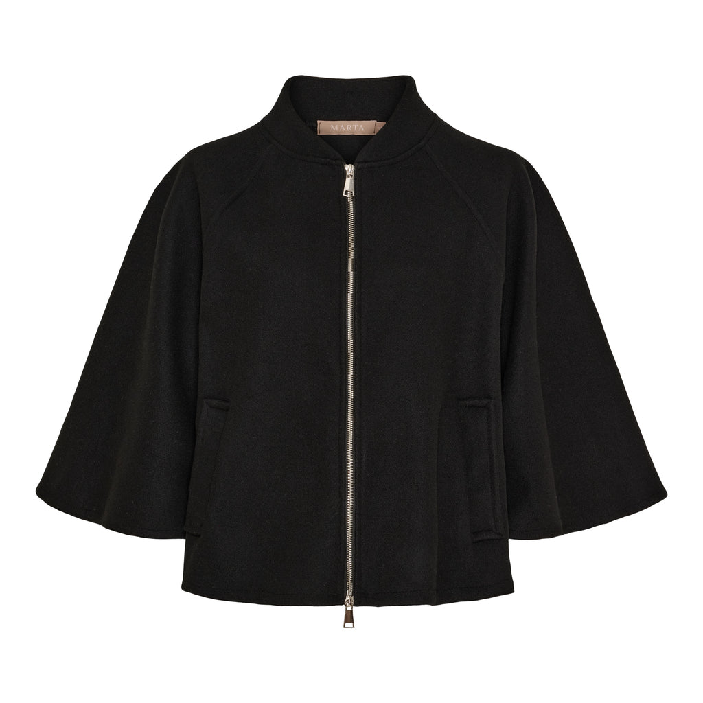 MARTA DU CHATEAU - JAKKE - PIA 55136M - BLACK