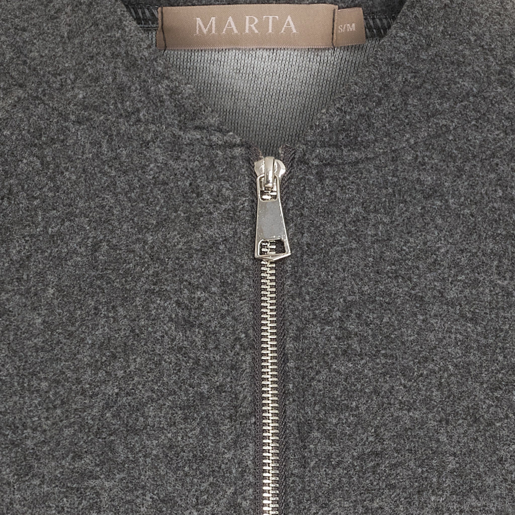 MARTA DU CHATEAU - JAKKE - PIA 55136M - GRIGIO