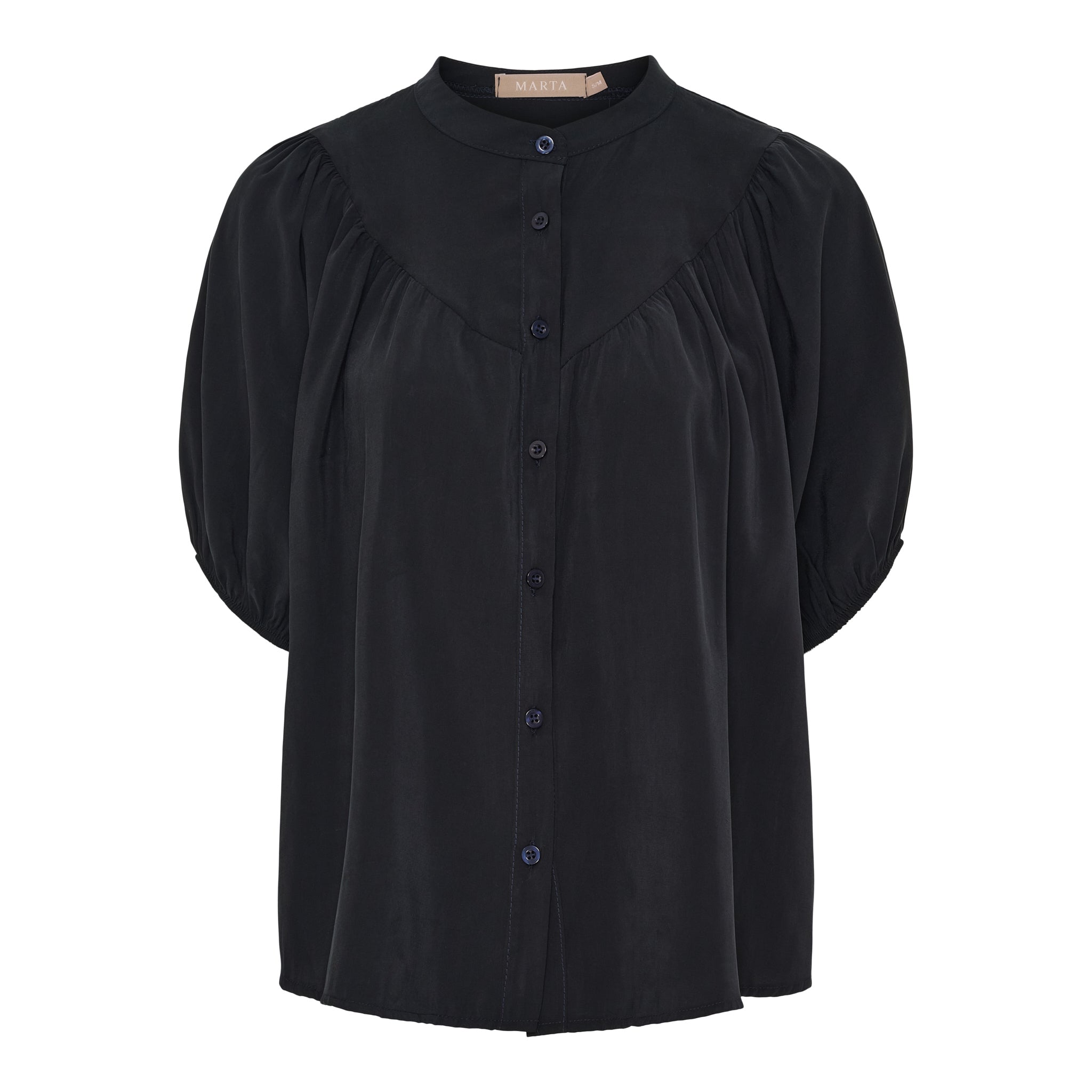 MARTA DU CHATEAU - BLUSE - MELODIE 58210 - NERO1