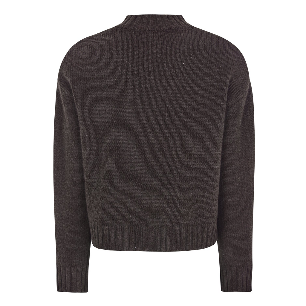 SOFT REBELS - CARDIGAN - TIMO 525-204 - COFFEE BEAN MELANGE