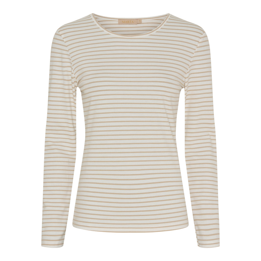 MARTA DU CHATEAU - BLUSE - NANCY 6111 -  BEIGE