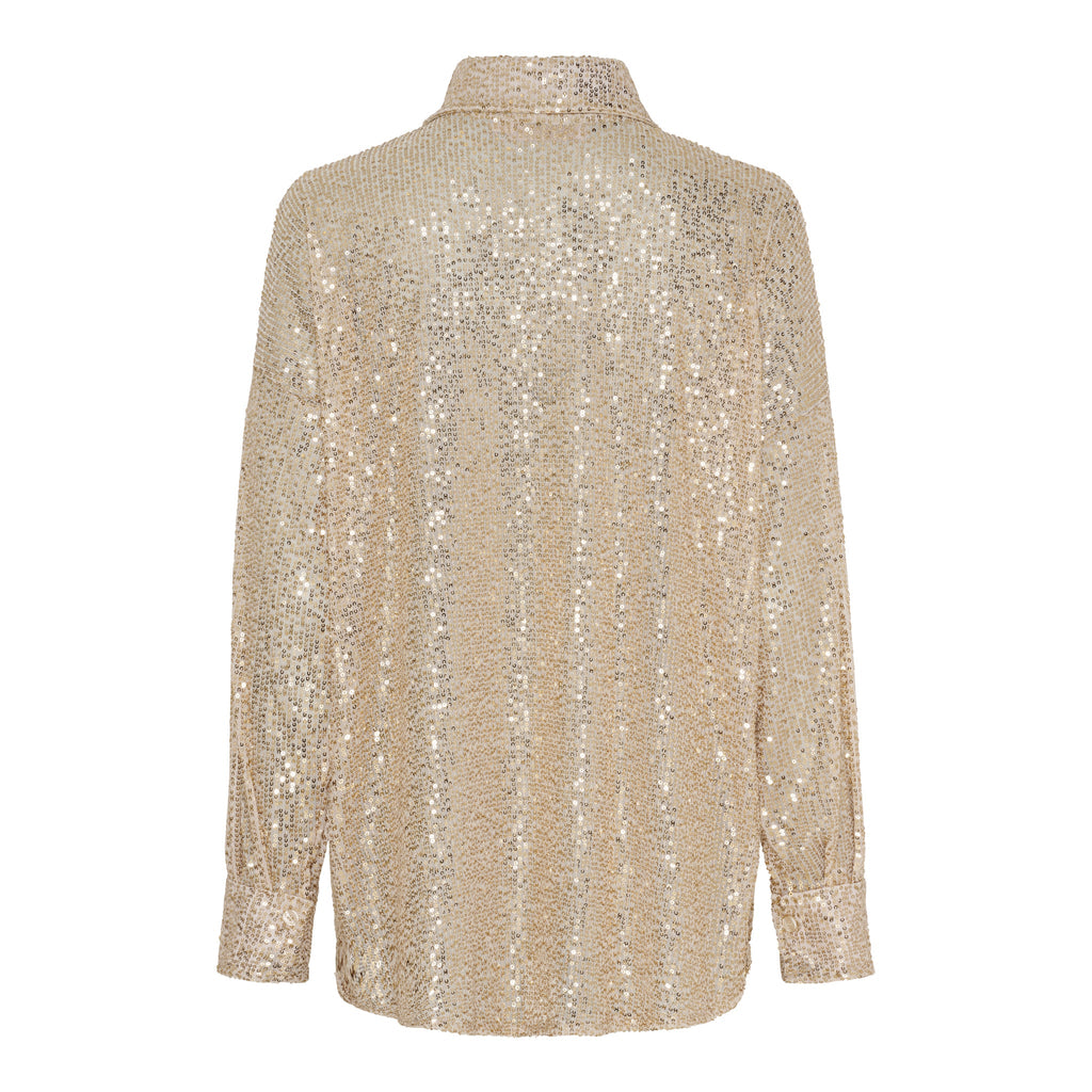 MARTA DU CHATEAU - SKJORTE - BERTILLE 6624 -  CHAMPAGNE
