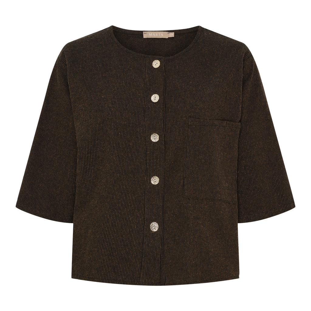 MARTA DU CHATEAU - JAKKE - TAMARA 6878 - BROWN6