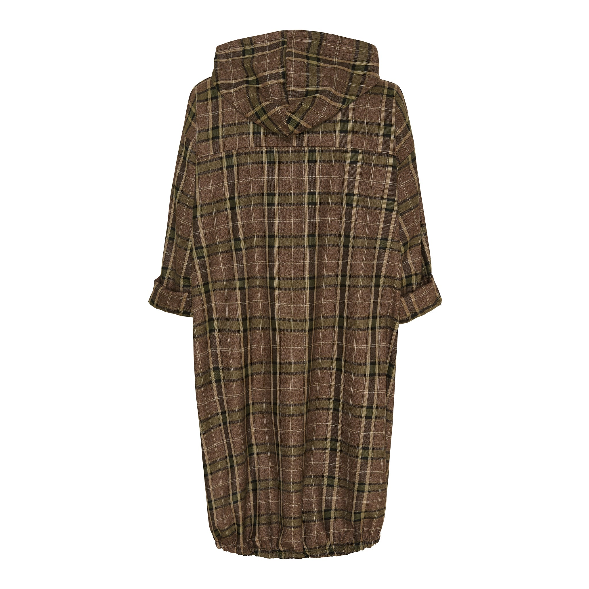 MARTA DU CHATEAU - CARDIGAN - LOLA 69219 - CAMELLO/GREEN