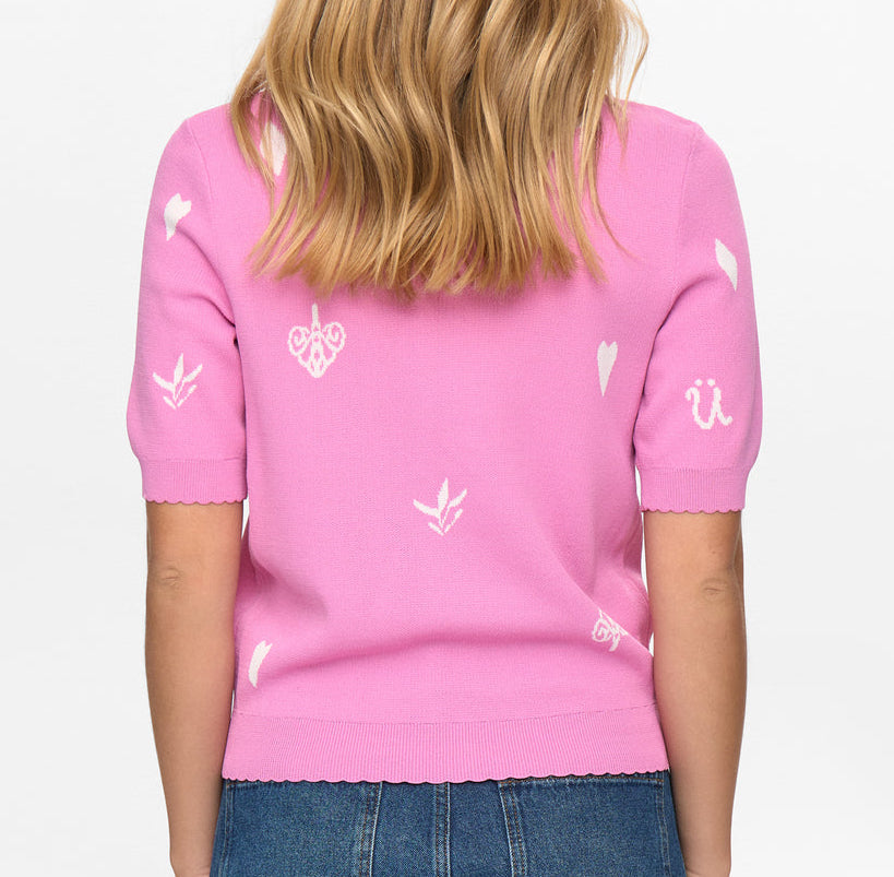 NÜMPH - CARDIGAN - MALITTA 706320 - FUCHSIA PINK