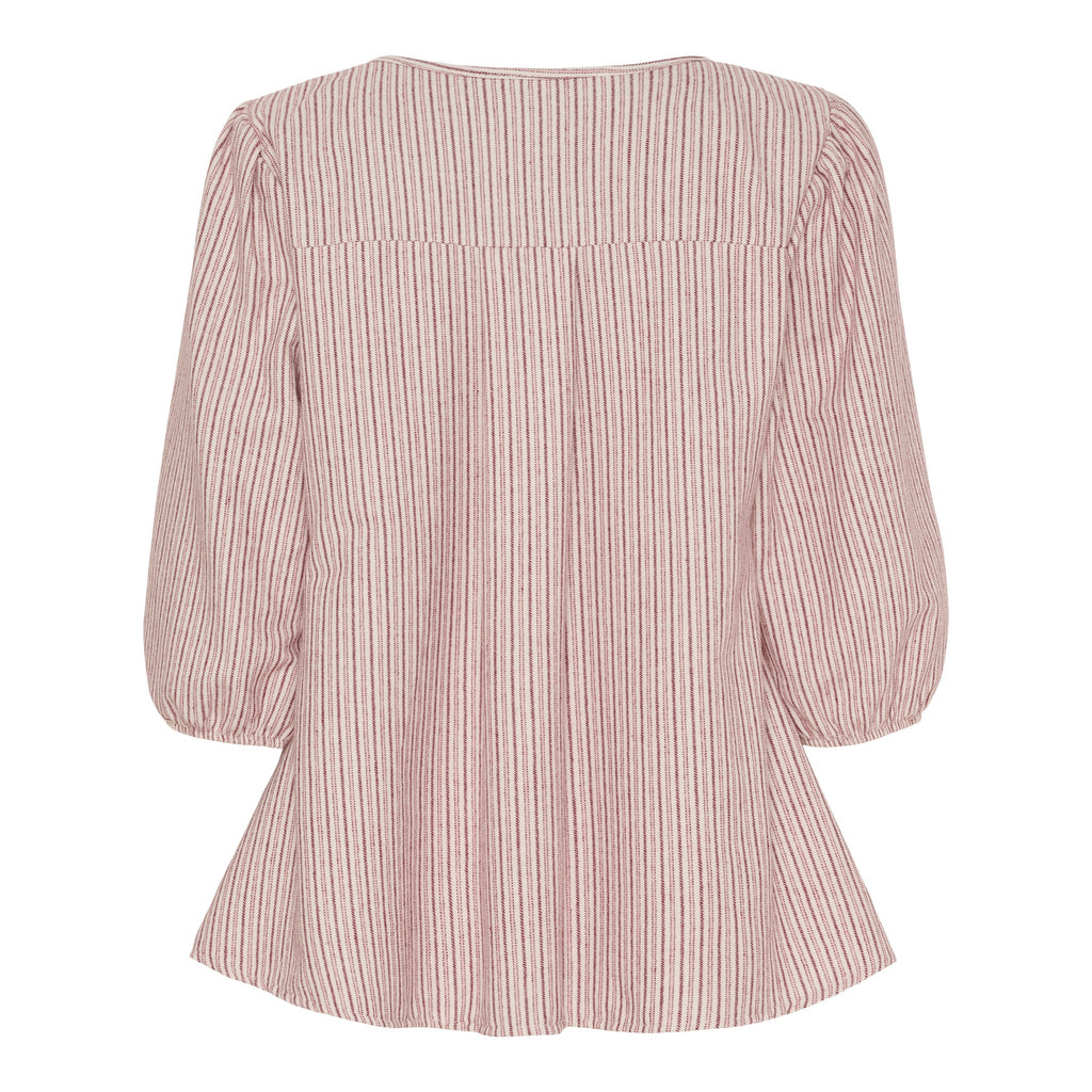 MARTA DU CHATEAU - BLUSE - SYBIL 7516 - PINKVAR4