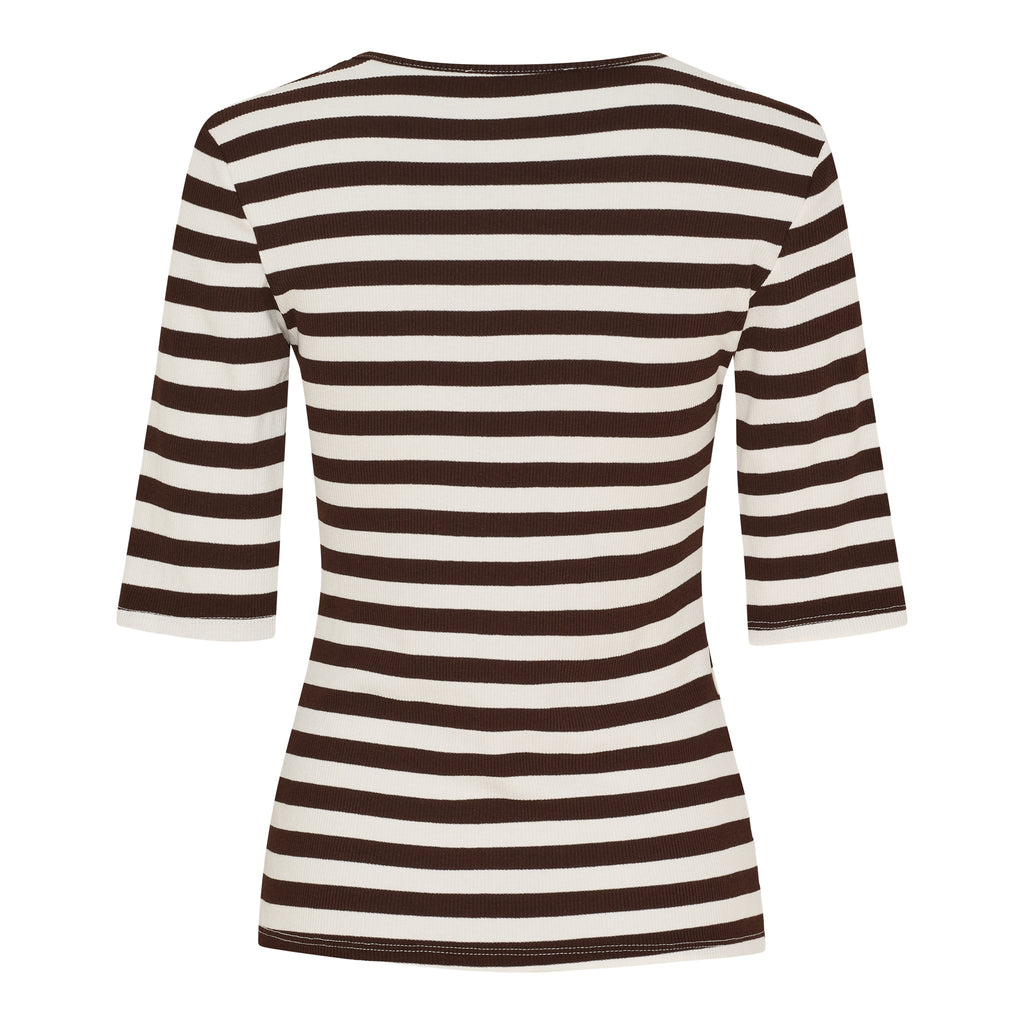 MARTA DU CHATEAU - T-SHIRT - NENA 7524 - MARONE