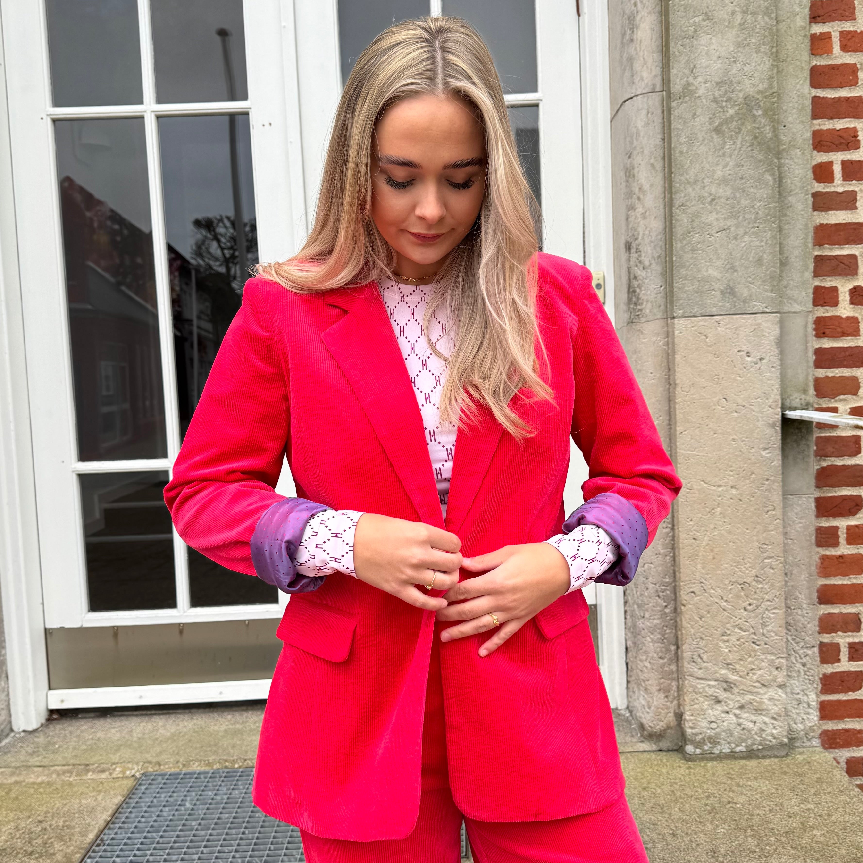 NÜMPH - BLAZER - DEANNA 705061 - GERANIUM