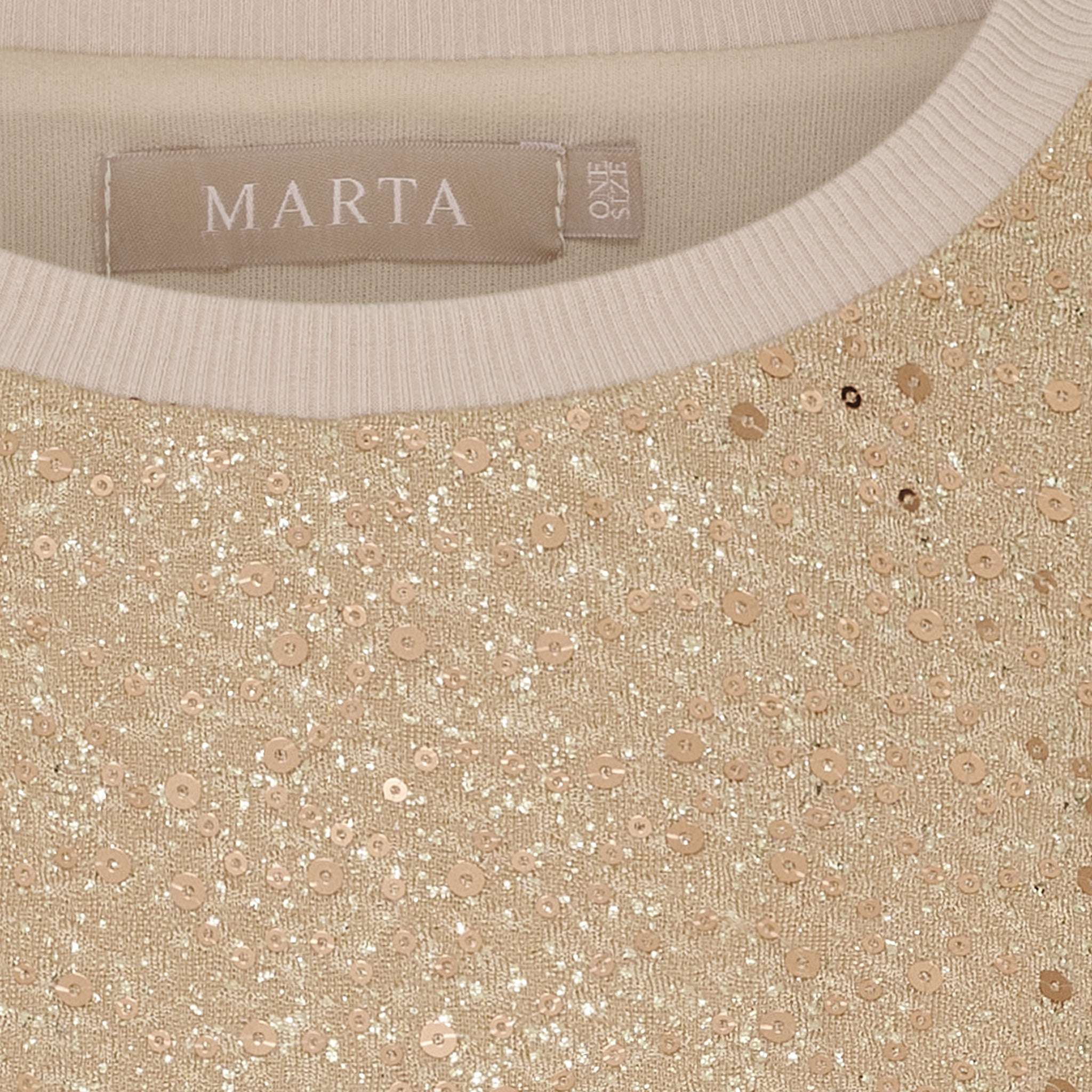 MARTA DU CHATEAU - BLUSE - NYNNE 7693 - CHAMPAGNE