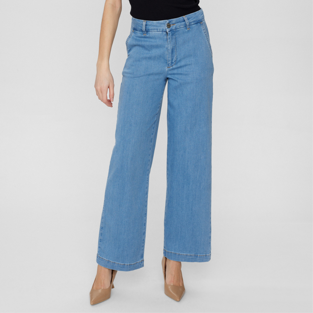 NÜMPH - JEANS - AMBER 704092 - LIGHT BLUE DENIM