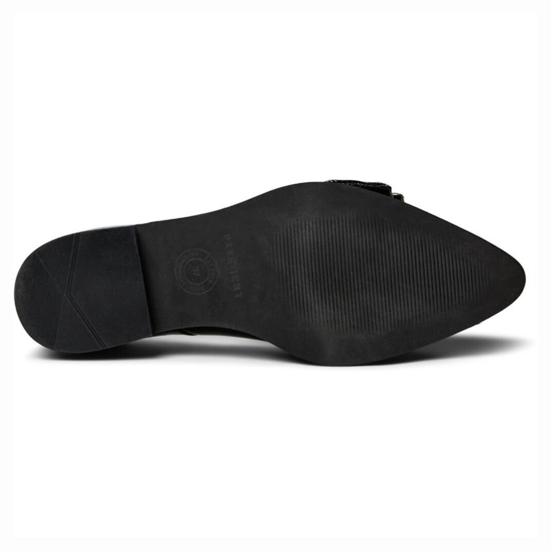 PAVEMENT - BALLERINA - SASO LOW 23185 - SORT PATENT