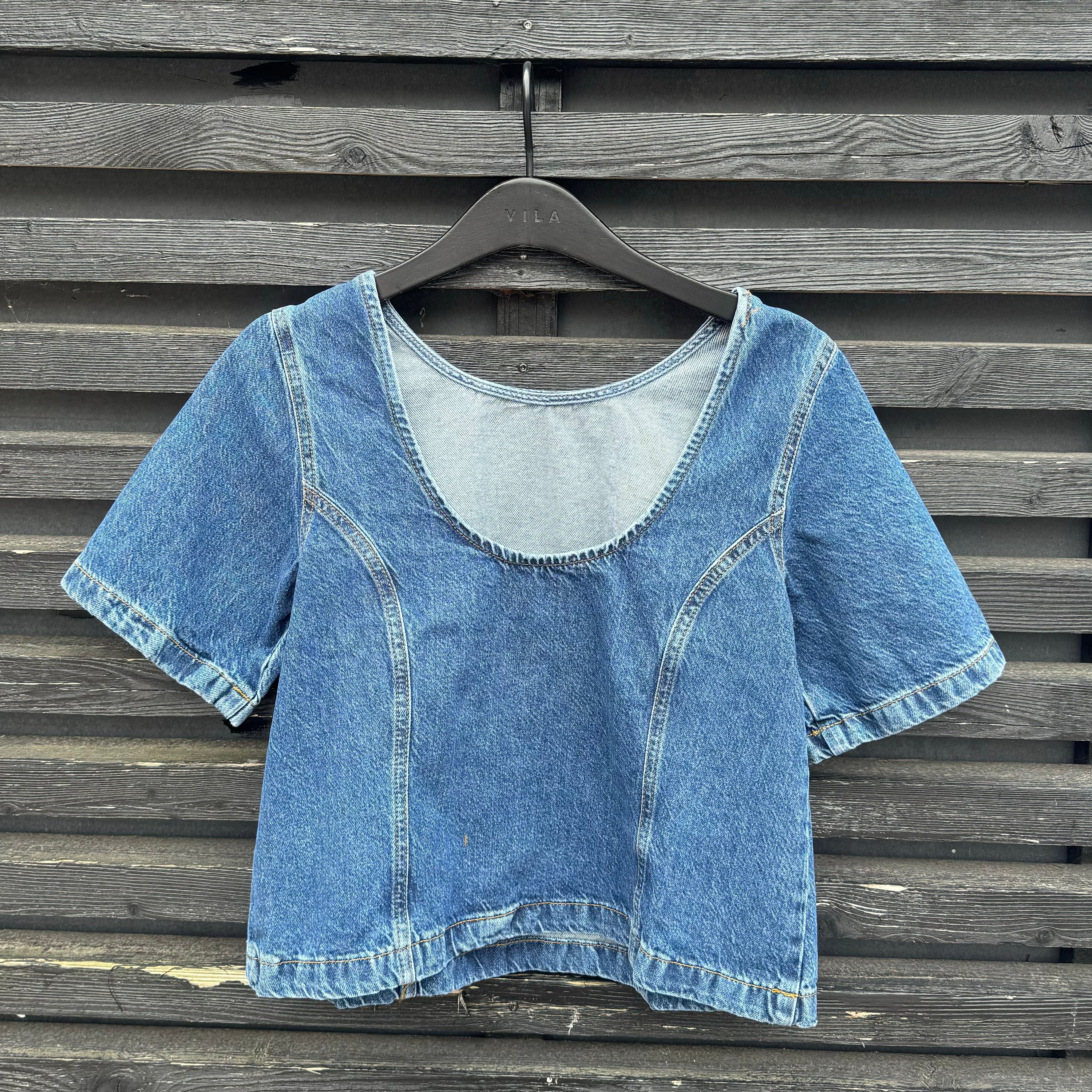 GLOBAL FUNK - TOP - ANANEA 5843044 - VINTAGE BLUE WASH