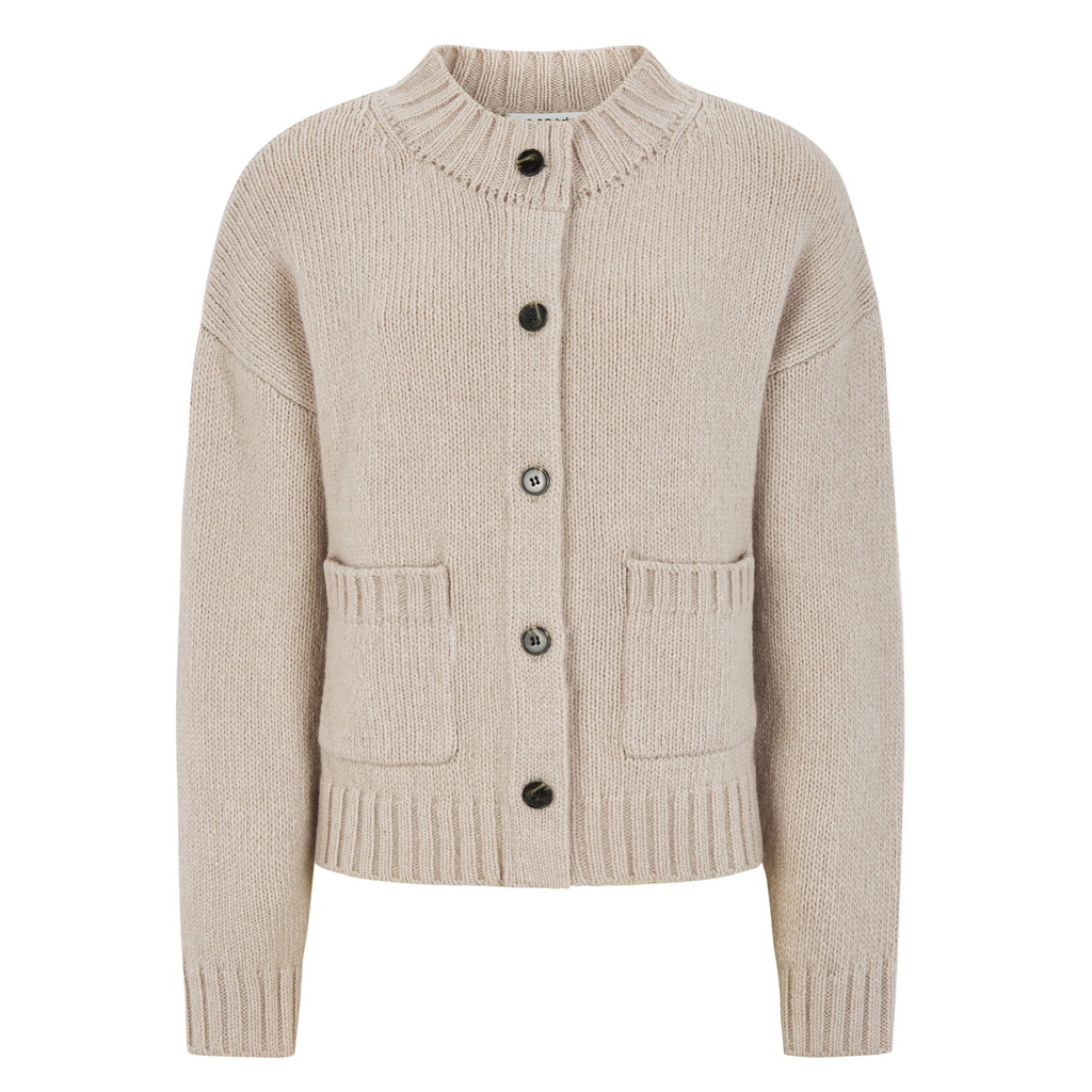 SOFT REBELS - CARDIGAN - TIMO 525-204 - PUMICE STONE