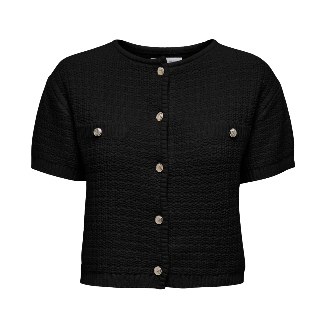 ONLY - CARDIGAN - KIEL BUTTON 15357616 - SORT