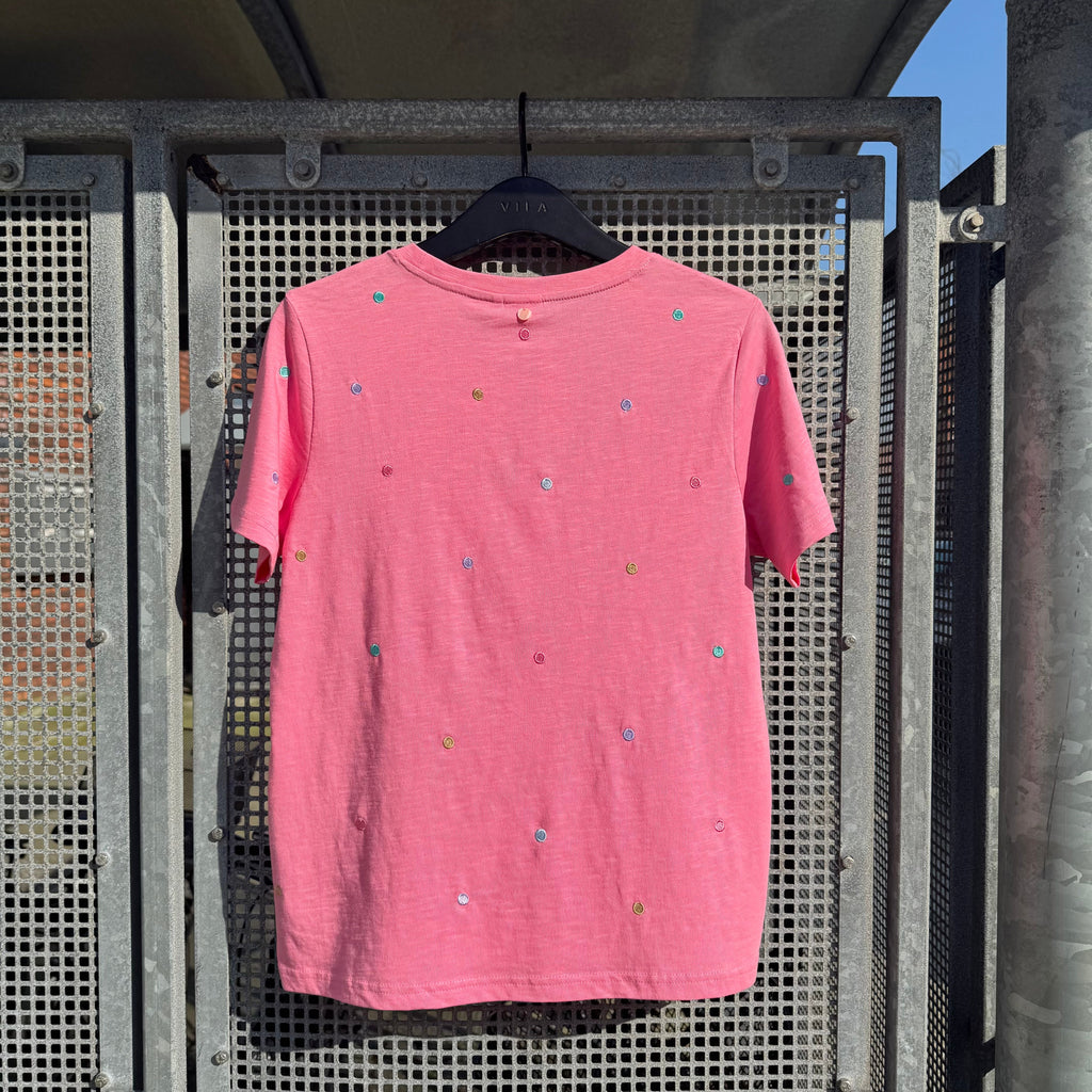 NÜMPH - T-SHIRT - SUMI 705353 - PINK CARNATION
