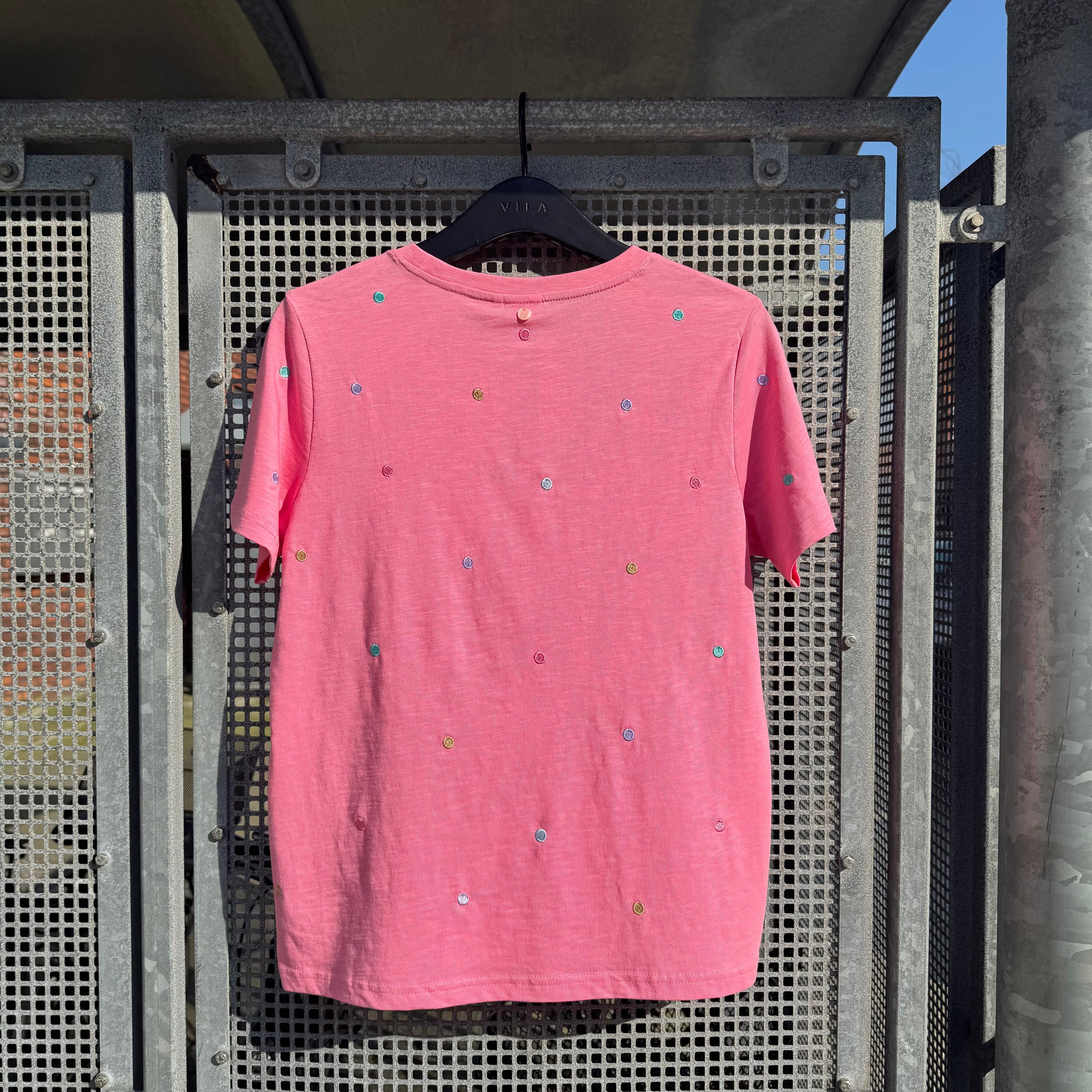 NÜMPH - T-SHIRT - SUMI 705353 - PINK CARNATION