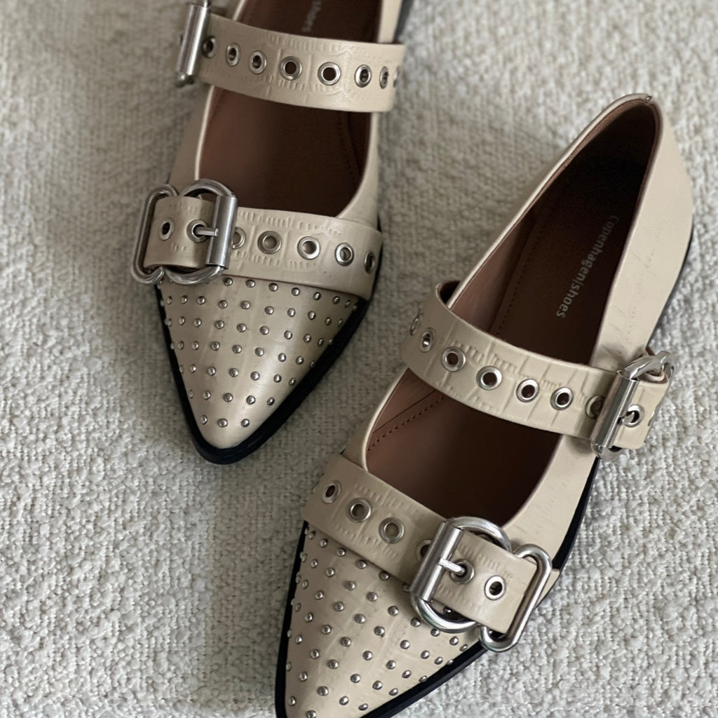 COPENHAGEN SHOES - BALLERINA - FUTURE VIBES CS8327 - BEIGE