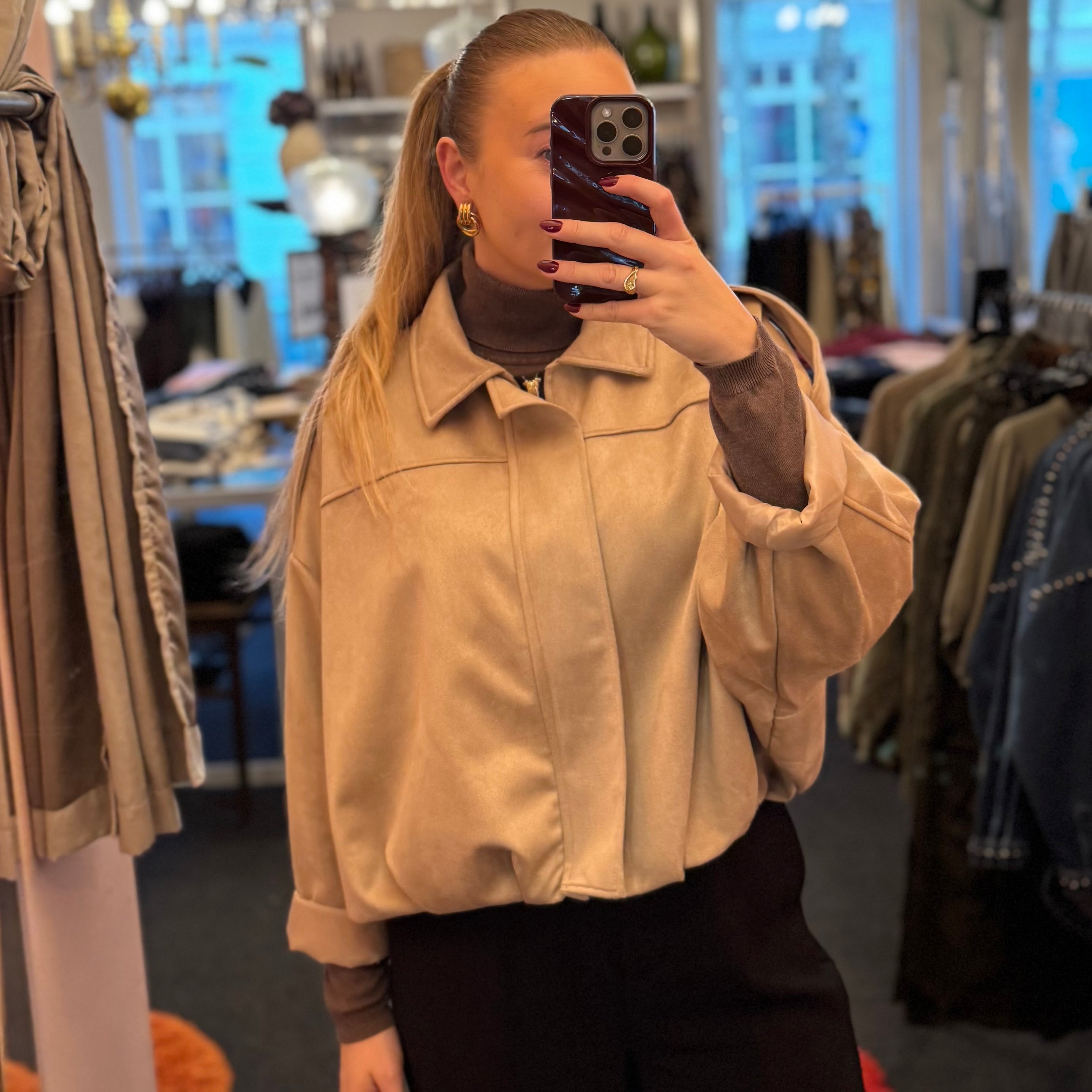 MARTA DU CHATEAU - JAKKE - KAMELIA 7821 - BEIGE