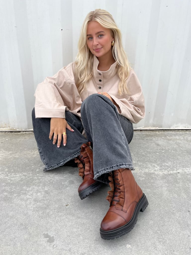 COPENHAGEN SHOES - STØVLE - PRETTY CS8176 - COGNAC