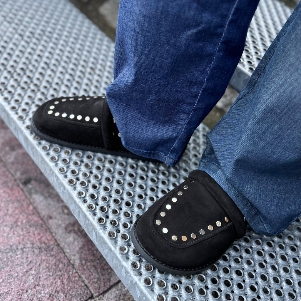 COPENHAGEN SHOES - MULES - MILLA CS7322 - BLACK SUEDE