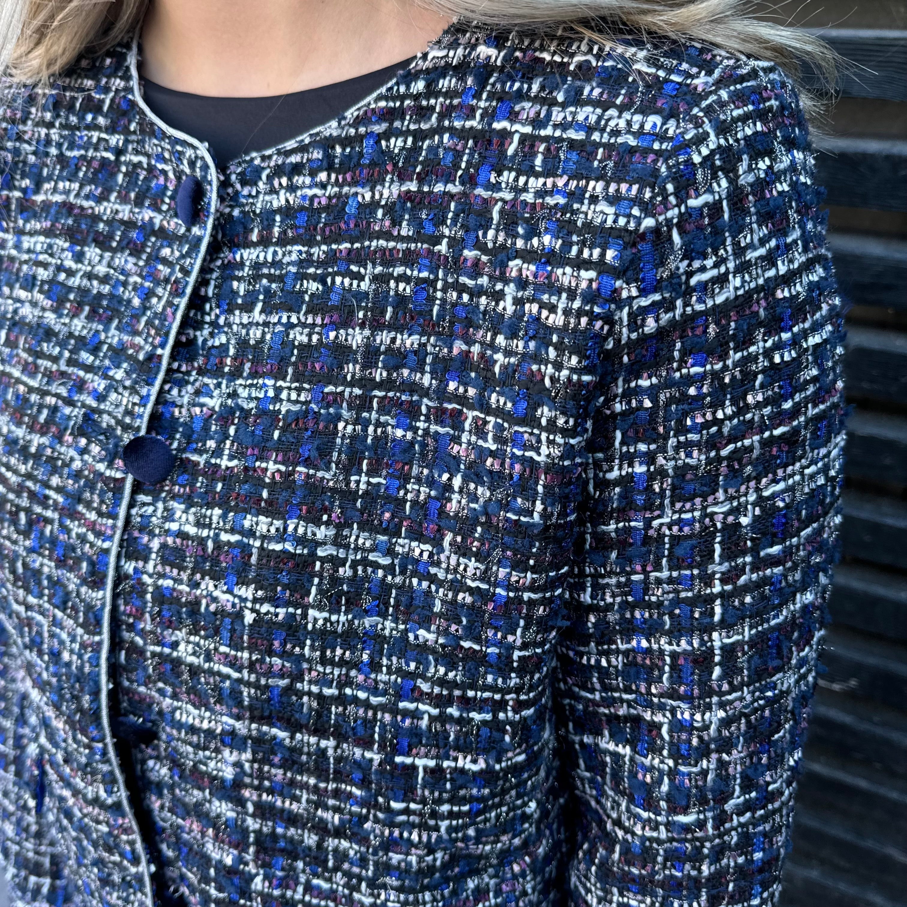 NÜMPH - BLAZER - HATTIE 704723 - CLEMATIS BLUE