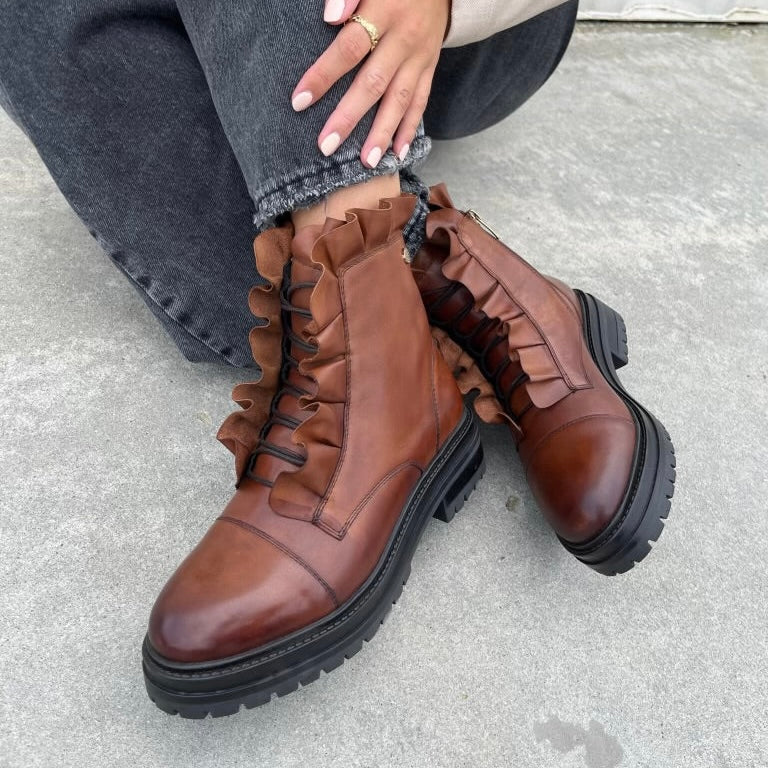 COPENHAGEN SHOES - STØVLE - PRETTY CS8176 - COGNAC