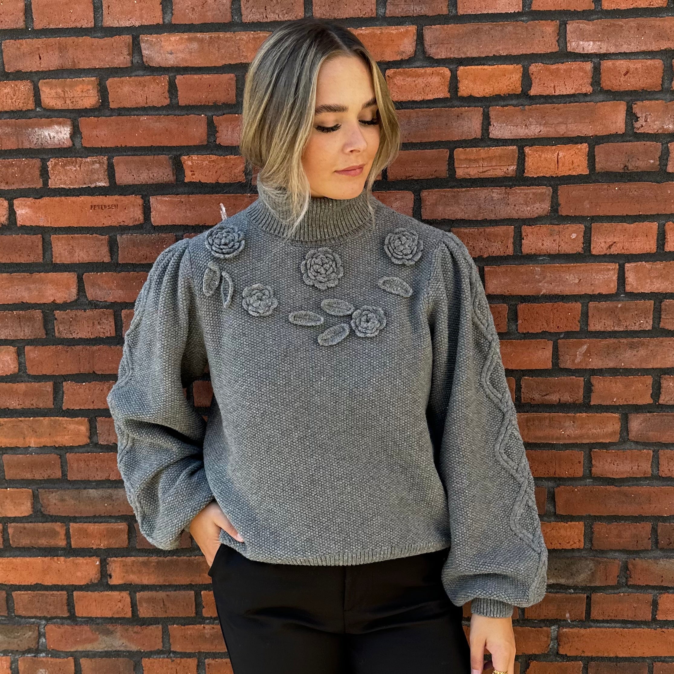 VILA ROUGE - STRIK - LENNON 14098480 - MEDIUM GREY MELANGE