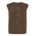 ONLY - VEST - WENDY 15371057 - CHESTNUT