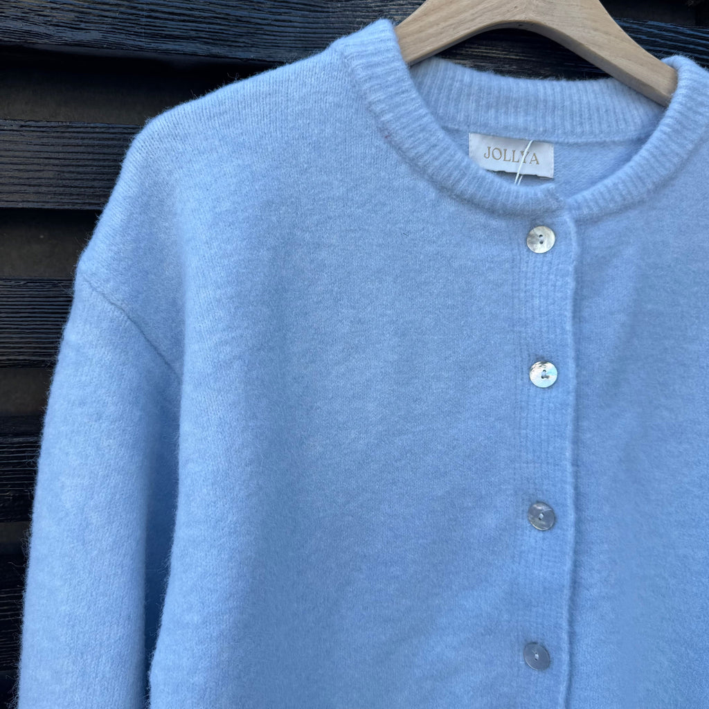 BY LUND - CARDIGAN - VIOLA 146 - AIR BLUE