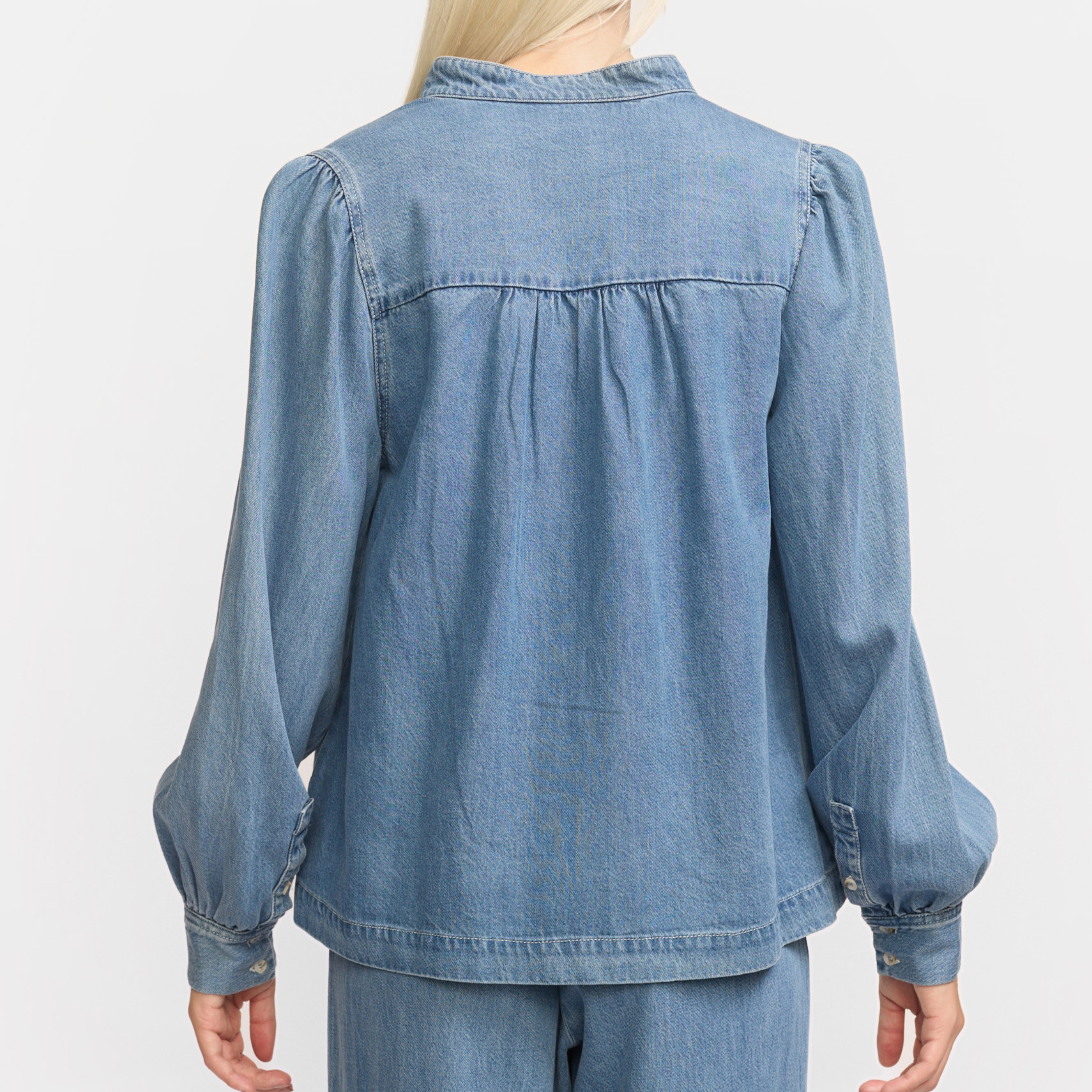 SOFT REBELS - BLUSE - CHRISTY SR225-806 - GREYISH LIGHT BLUE