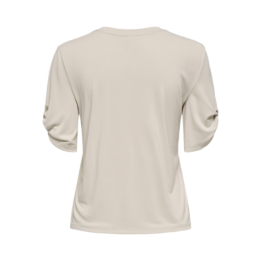ONLY - T-SHIRT - FREE LIFE 15349921 - PUMICE STONE/DREAM