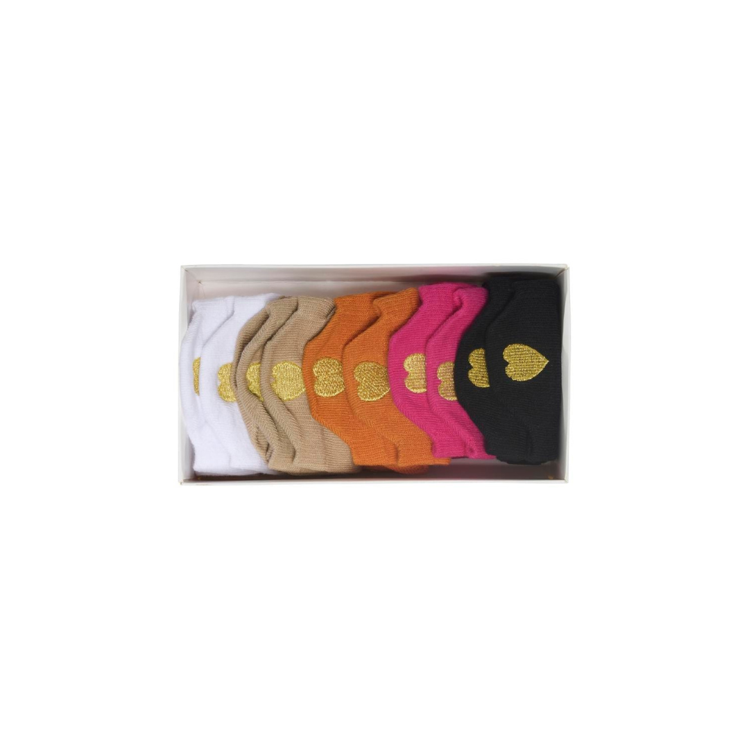 ONLY - 5-PAK STRØMPER - EA 15317403 - WHITE PACK/MULTI