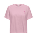 ONLY - T-SHIRT - HAPPY LIFE 15367624 - ROSEATE SPOONBILL/NEVER