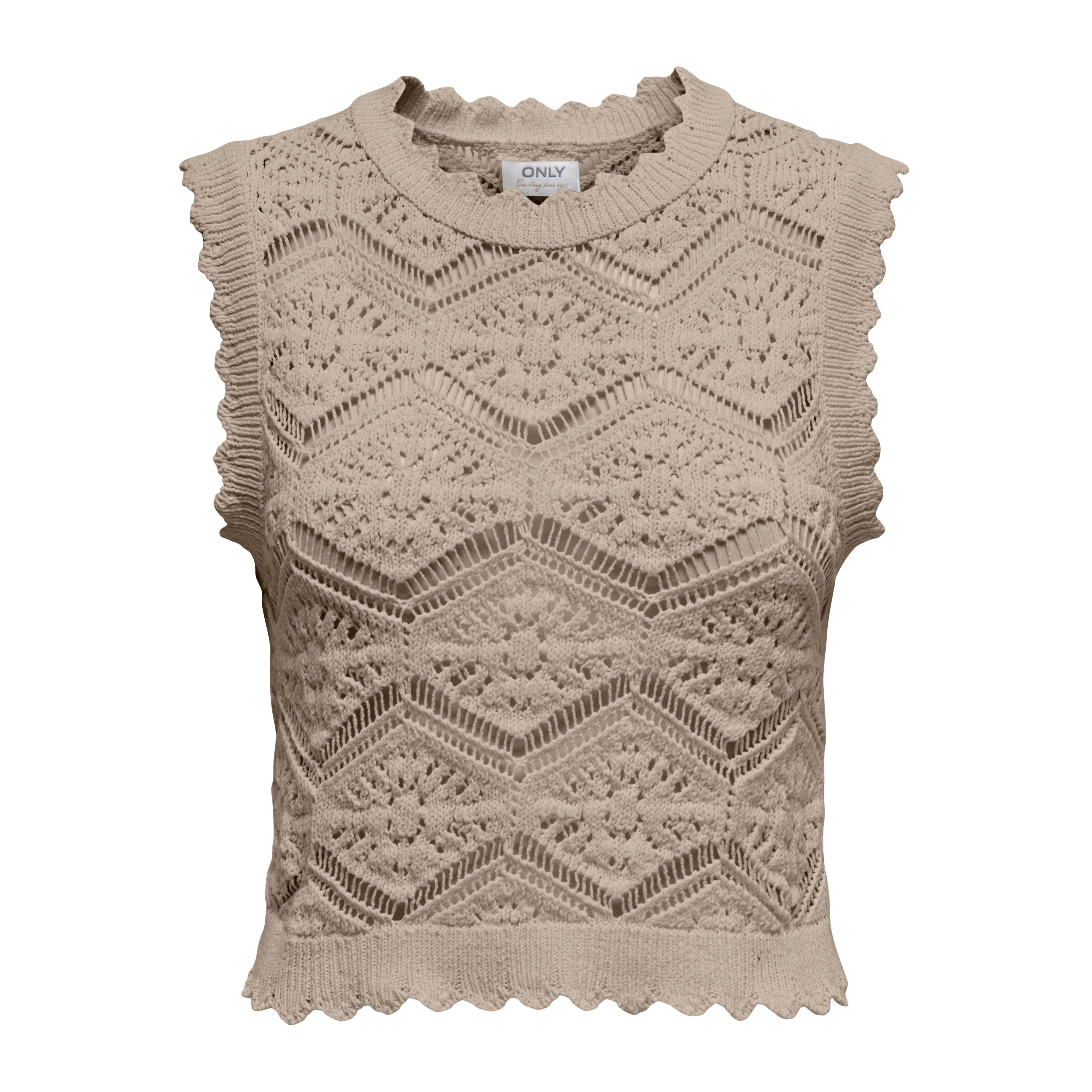 ONLY - TOP - FRIDA 15315271 - FEATHER GRAY
