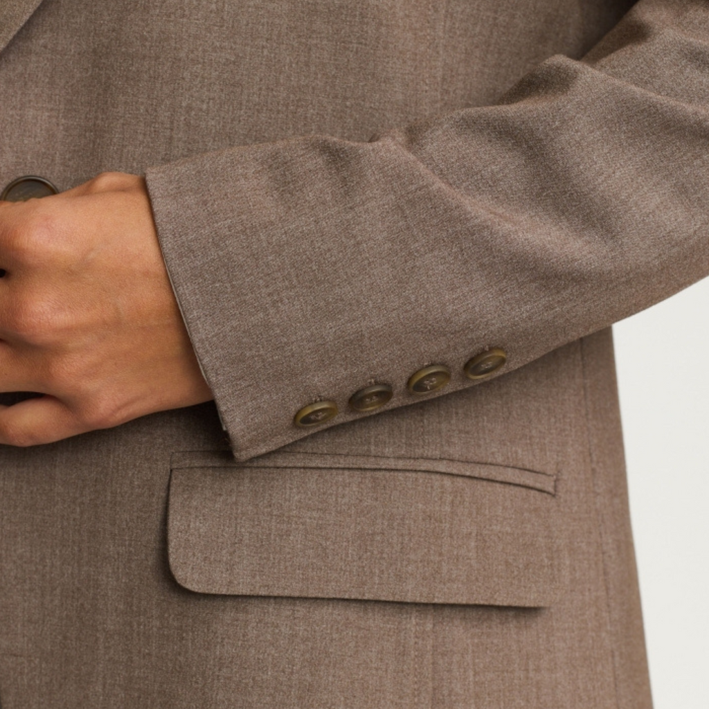 SOFT REBELS - BLAZER - VILJA SR125-710 - COFFEE QUARTZ