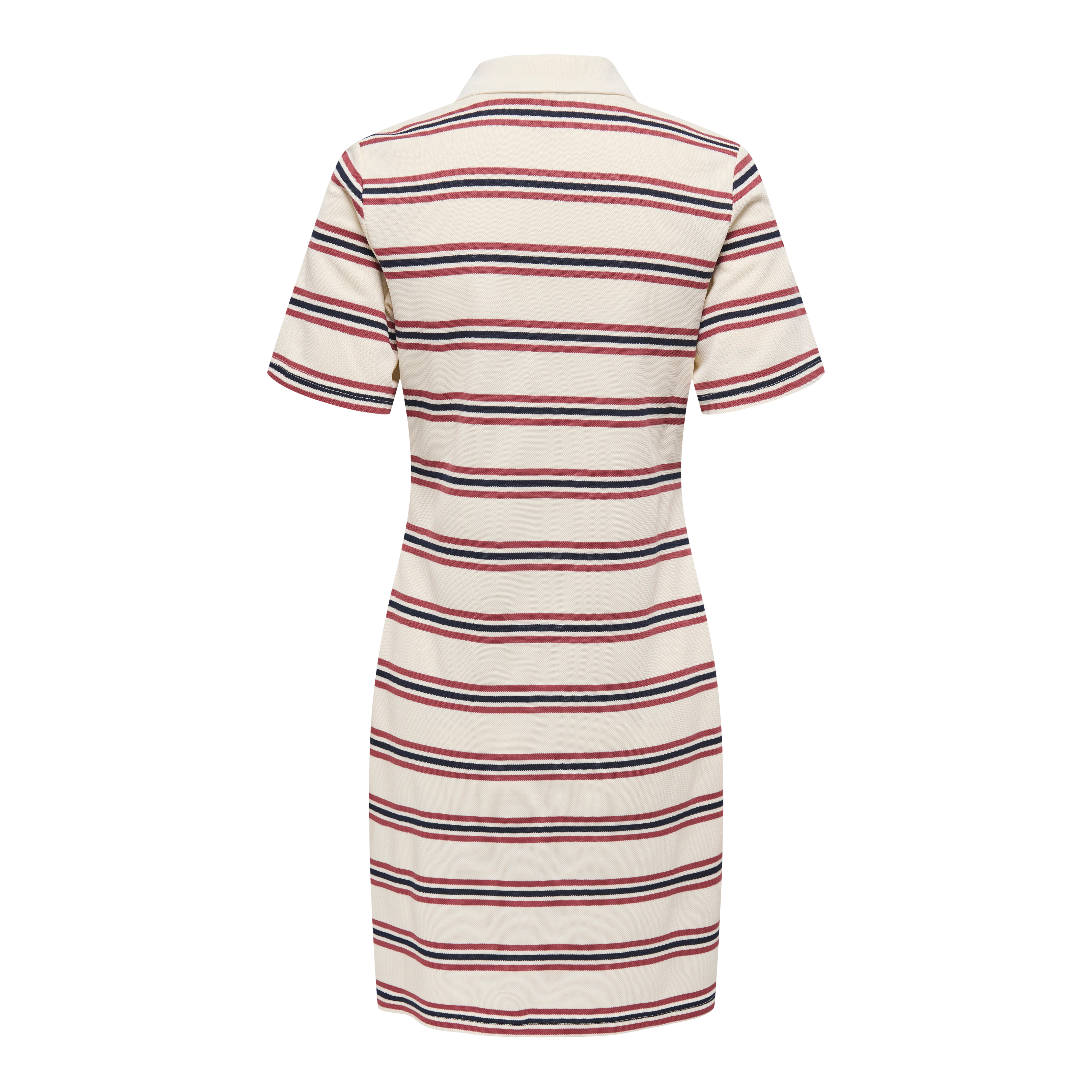 ONLY - POLO KJOLE - EVIE 15357166 - ANTIQUE WHITE/NAVY BLAZER/RUBY WINE