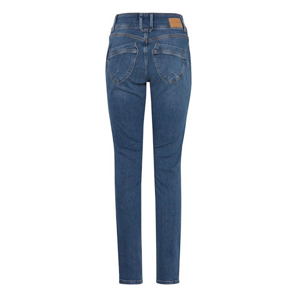 PULZ JEANS - JEANS - STACIA 50207720 - MEDIUM BLUE