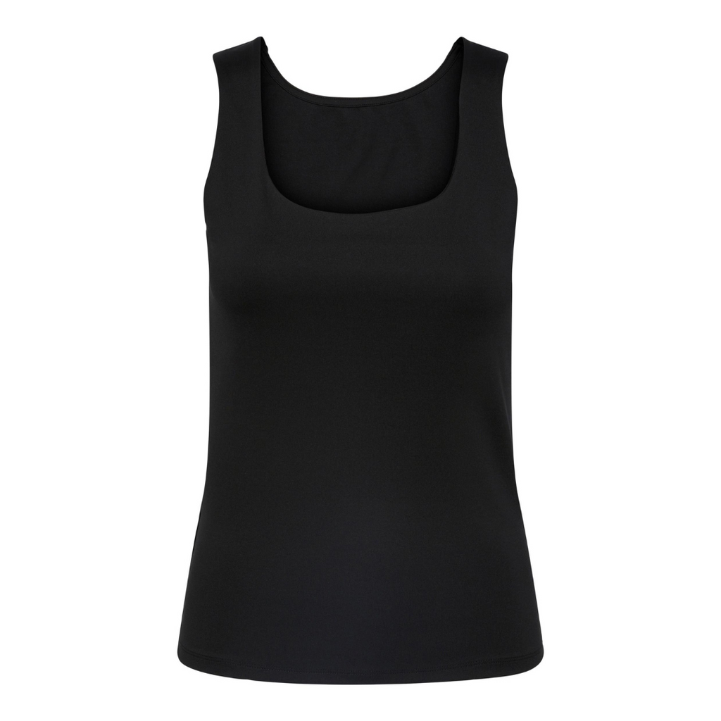 PIECES - TOP - NEJA 17141171 - SORT