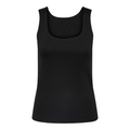 PIECES - TOP - NEJA 17141171 - SORT