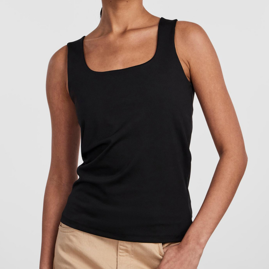 PIECES - TOP - NEJA 17141171 - SORT