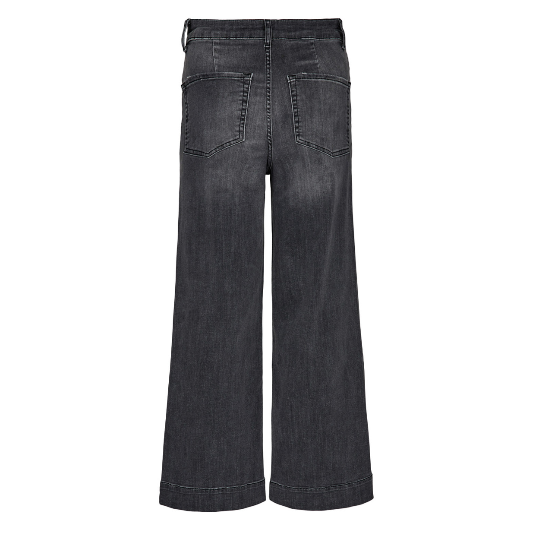 NÜMPH - JEANS - PARIS CROPPED 703760 - DARK GREY DENIM
