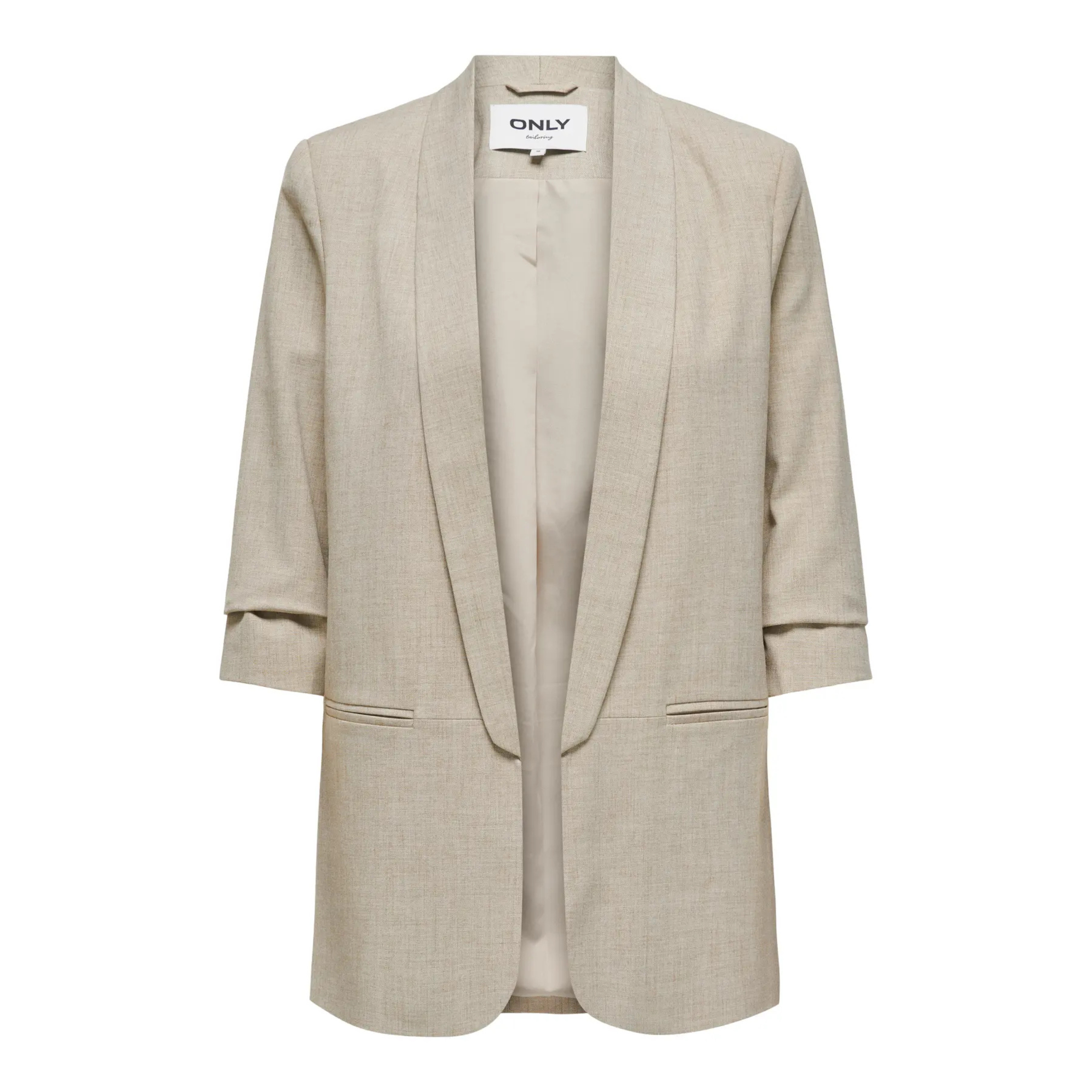 ONLY - BLAZER - ELLY 15197451 - WHITE PEPPER MELANGE
