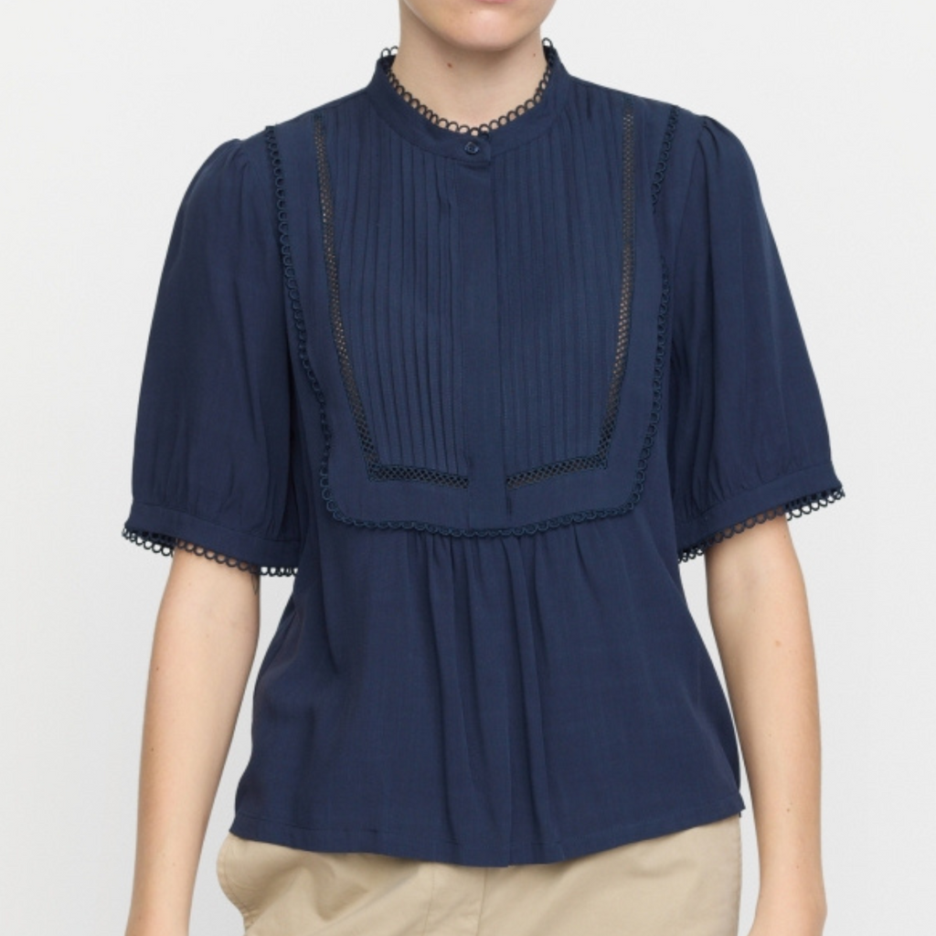 SOFT REBELS - BLUSE - LINDA SR225-703 - TOTAL ECLIPSE