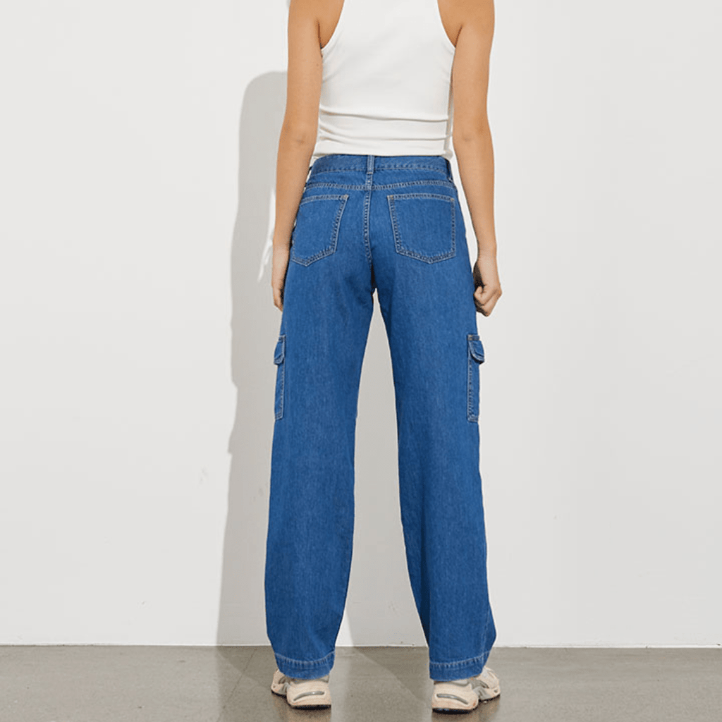 GLOBAL FUNK - JEANS - NELLIEA - BLUE